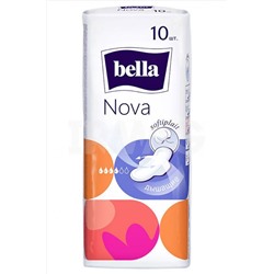 Женские гигиенические прокладки с крылышками bella Nova 10 шт. Bella