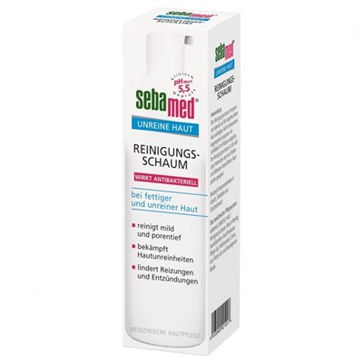 sebamed Unreine Haut Reinigungs-Schaum  Пенка для очищения загрязненной кожи