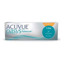 Контактные линзы Acuvue Oasys 1-Day with Hydraluxe  for Astigmatism (30 шт.)