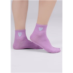 Носки для девочки CLE С1484 12-14,14-16 св.фиолетовый