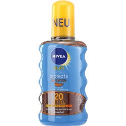 NIVEA SUN Масло для загара Protect и Bronze LSF 20, 200 мл