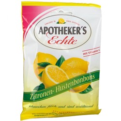 Apotheker_s (Апотекер_с) Echte Zitrone Hustenbonbons 65 г