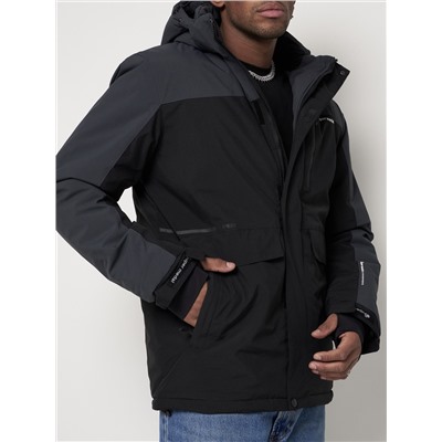 Горнолыжная куртка мужская черного цвета 88814Ch