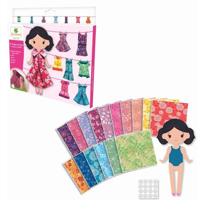 Набор для создания оригами Sycomore Pockets «Платья для куклы» CRE4099