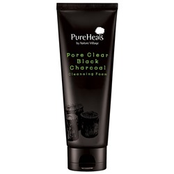 Pureheals Cleansing Foam Reinigungsschaum Pore Clear Black Charcoal, 150 мл