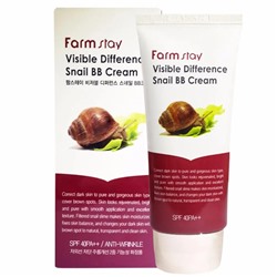 ВВ крем Farm Stay Visible Difference Snail BB Cream SPF50+ PA+++