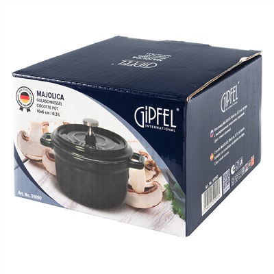 Кокотница Gipfel Majolica 51090 10x6 см/0,3 л