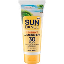 SUNDANCE Sonnencreme Солнцезащитный крем sensitive LSF 30, 100 мл