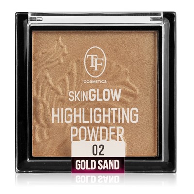 TF Хайлайтер SKIN GLOW Highlighting Powder *02 золотой песок