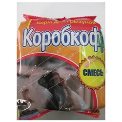 Коробкофф корм для грызунов смесь 0,5 кг пакет