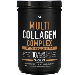 Sports Research, Multi Collagen Complex, Chocolate, 1.03 lb (465 g)