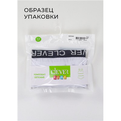 Трусы детские для девочки CLE GC5593 3 шт белый/св.бежевый