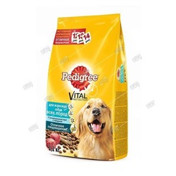 Pedigree корм для взрослых собак всех пород Говядина 2,2кг