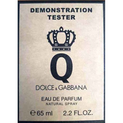 Тестер D&G Q Eau de Parfum 65мл жен