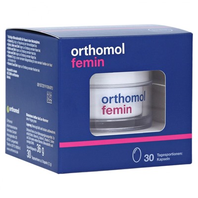 Orthomol Femin Kapseln Ортомол Фемин Витамины при менопаузе, капсулы, 30шт.