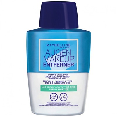 Maybelline Augen Make-up Entferner Waterproof  Средство для снятия водостойкого макияжа с глаз