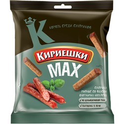 «Кириешки», сухарики со вкусом охотничьих колбасок, 40 г