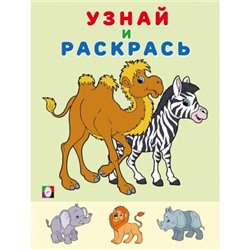 Узнай и раскрась.Зебра