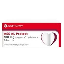 ASS AL Protect 100 mg magensaftres.Table (50 шт.) АСС Таблетки желудочно-резистентные 50 шт.