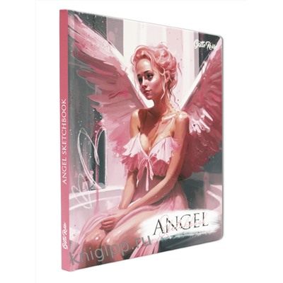 Gatto Rosso. Angel Sketchbook. Angel in Pink