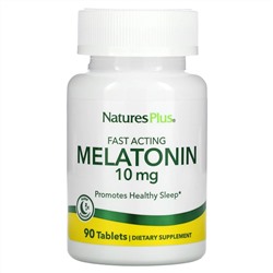 Натурес Плюс, Мелатонин, 10 мг, 90 таблеток