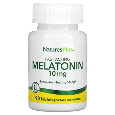 Натурес Плюс, Мелатонин, 10 мг, 90 таблеток