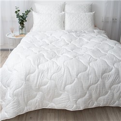 Одеяло Стандарт бамбуковое волокно 150 гр, 1,5 спальное, поплекс