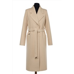 Пальто женское демисезонное с поясом, артикул: 01-09680