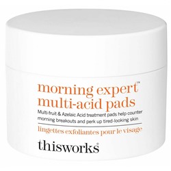 This Works Morning Expert Multi-Acid Pads  Подушечки с несколькими кислотами Morning Expert