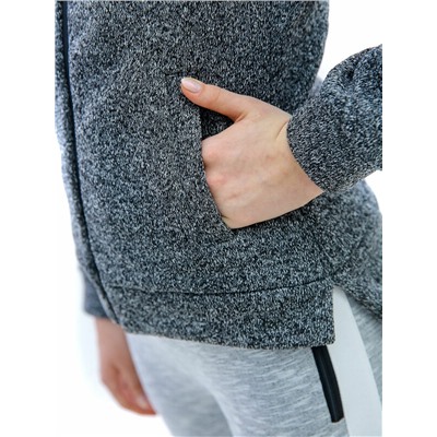 Куртка для девочек Альда Т3К3 серый меланж