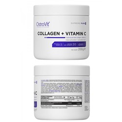 OstroVit Collagen+Vit C 200 g - коллаген натурал
