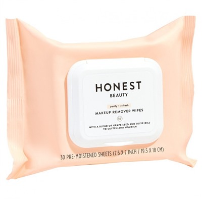 Honest Beauty Makeup Remover Wipes  Салфетки для снятия макияжа