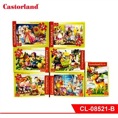 Пазлы A2-08521-B Сказки 54 детали MINI Castor Land