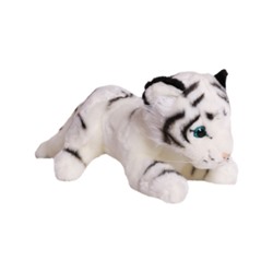 Мягкая игрушка из плюша Белый тигр (размер 45 см, в пакете)
