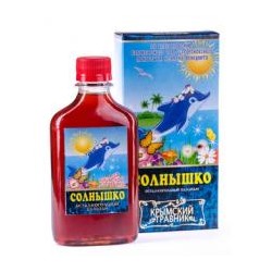Питьевой бальзам СОЛНЫШКО детский 200мл Крымский травник
