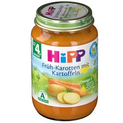 HiPP (Хипп) Fruh-Karotten mit Kartoffeln 190 г