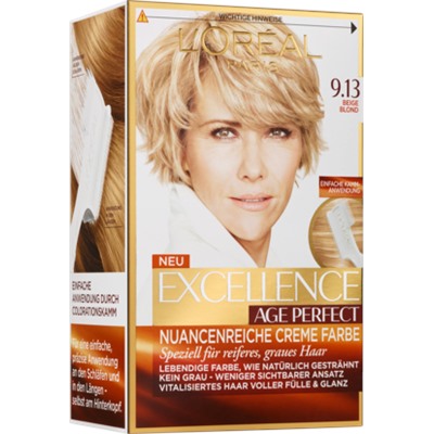 Excellence Краска для волос Age Perfect Beige Blond 9.13