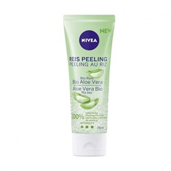 Nivea Reis Peeling Bio Aloe Vera  Рисовый скраб с органическим алоэ вера