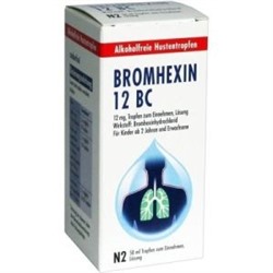 BROMHEXIN (БРОМГЕКСИН) 12 BC 12mg/ml Tropfen 50 мл