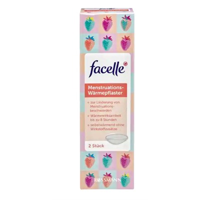 facelle Menstruations-Warmepflaster Менструальный Согревающий пластырь против спазмов 2 шт.