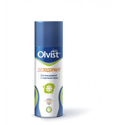 OLVIST Дезодорант для обуви с антибактериальным эффектом 150 мл"