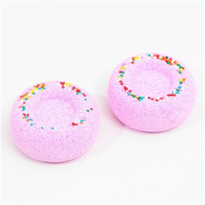 Бурлящие пончики для ванны "С праздником весны!", 2 шт., лавандовые сны