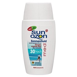 Sunozon med Sonnenfluid Медицинский Солнцезащитный крем-флюид 50 мл