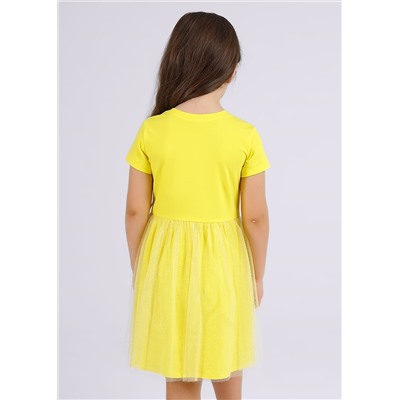 Платье детское CLE 846205/77г_п жёлтый