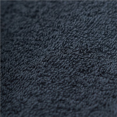 Махровое полотенце GINZA 30х60, 100% хлопок, 450 гр./кв.м. 'Темно-серый'