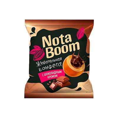 Конфеты жевательные NotaBoom с шоколадным кремом (упаковка 0,5 кг)
