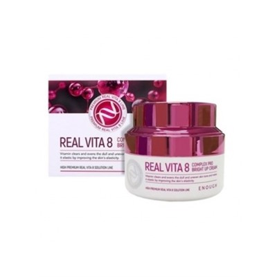 Крем для лица с витаминным комплексом Enough Real Vita 8 Complex Pro Bright Up Cream