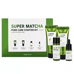 Стартовый набор Super Matcha Pore Care Starter Kit, 4 средства