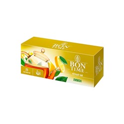 «Bontime», чай черный «Лимон», 25 пакетиков, 37 г