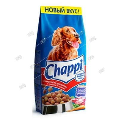 Chappi корм для собак с Говядиной по-домашнему 600г